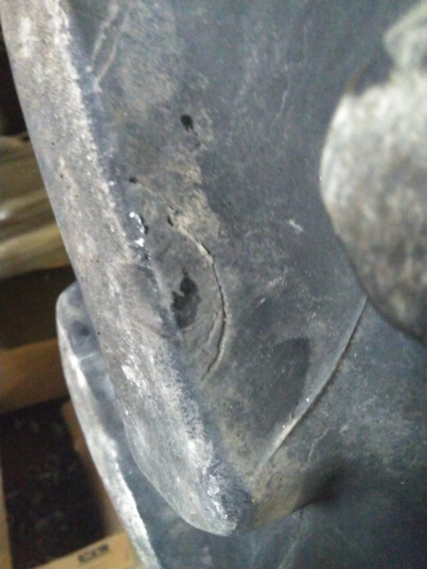 Used 320/90R42 139B Firestone Radial 9000 TL R-1W 75-80% On 10 x 42 8-10.82-8.78 4/2 Rail/Disc image 4