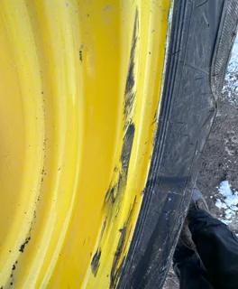 Take-Off 650/85R38 173D Alliance Agri Star II TL 95-100% On 23 x 38 20 Bolt .938 Inside Yellow Wheel image 5