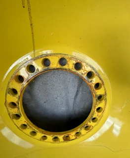 Take-Off 650/85R38 173D Alliance AgriStar II TL 95-100% On 23 x 38 20 Bolt .938 Outside Yellow Wheel image 2