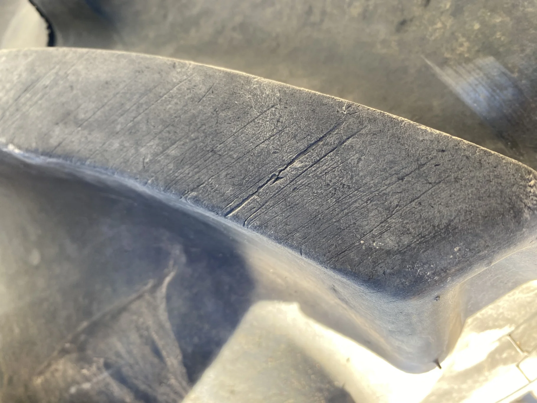 Used 93% 480/80R46 Mitas AC85 158A8 on 16 x 46 Case Silver 16 Bolt Stub Disc with 10 Bolt Disc image 7