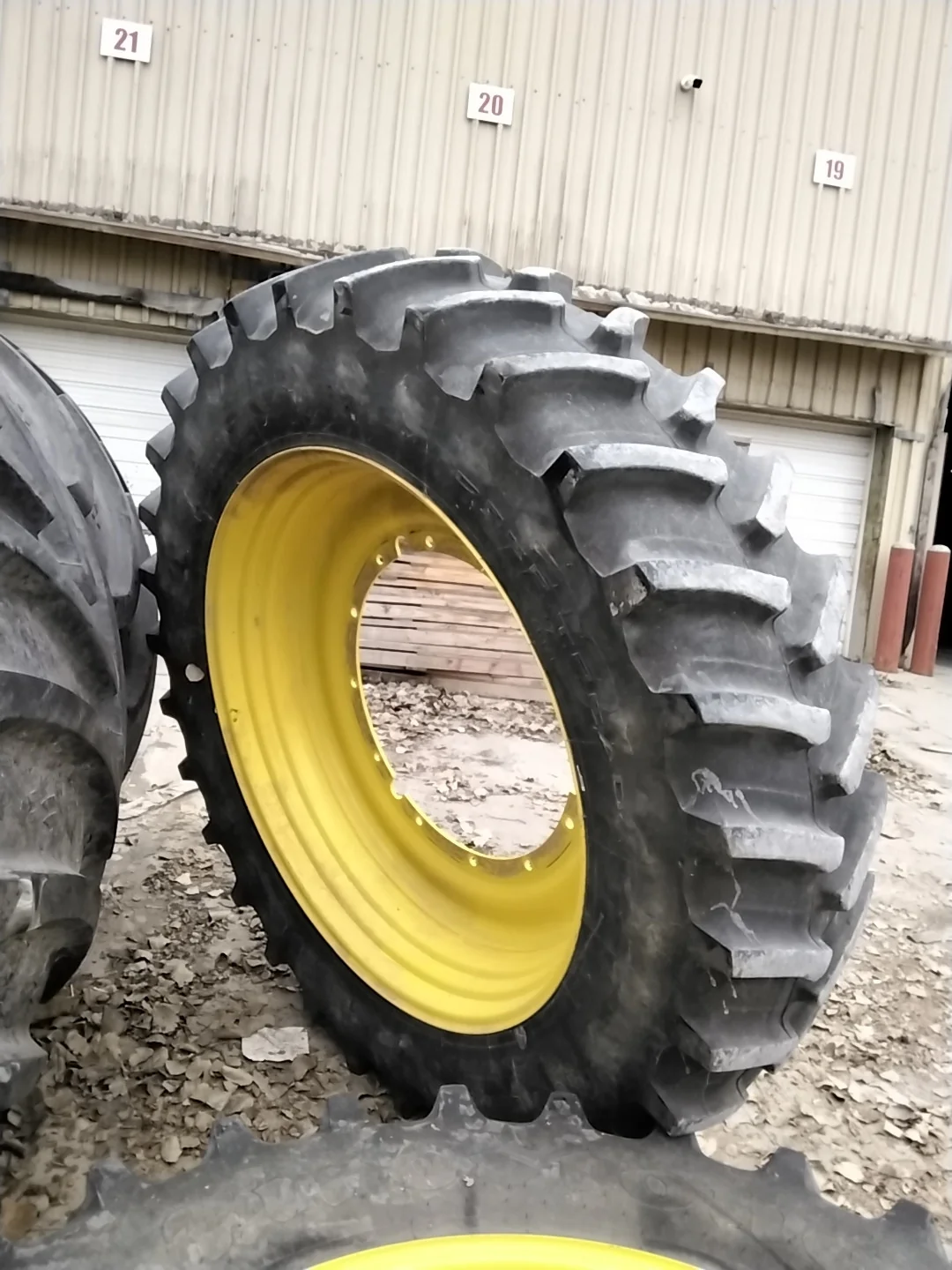 Used 480/80R50 159B Firestone Radial Deep Tread 23 TL R-1W 75-80% On 15 x 50 12-32.047-30.17-2.81 image 2