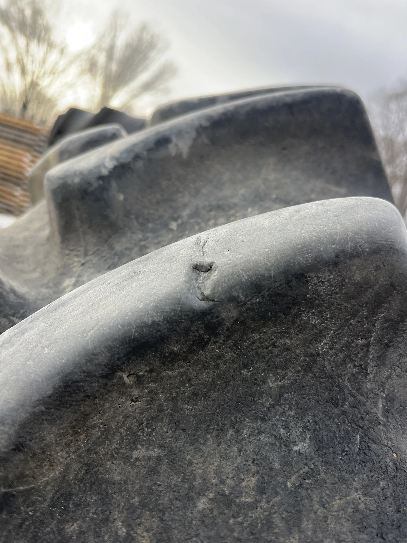 Used 380/80R38 143B Firestone Radial All Traction DT TL R-1W 80-85% On 12 x 38 10-13.19-11.07 Titan image 8