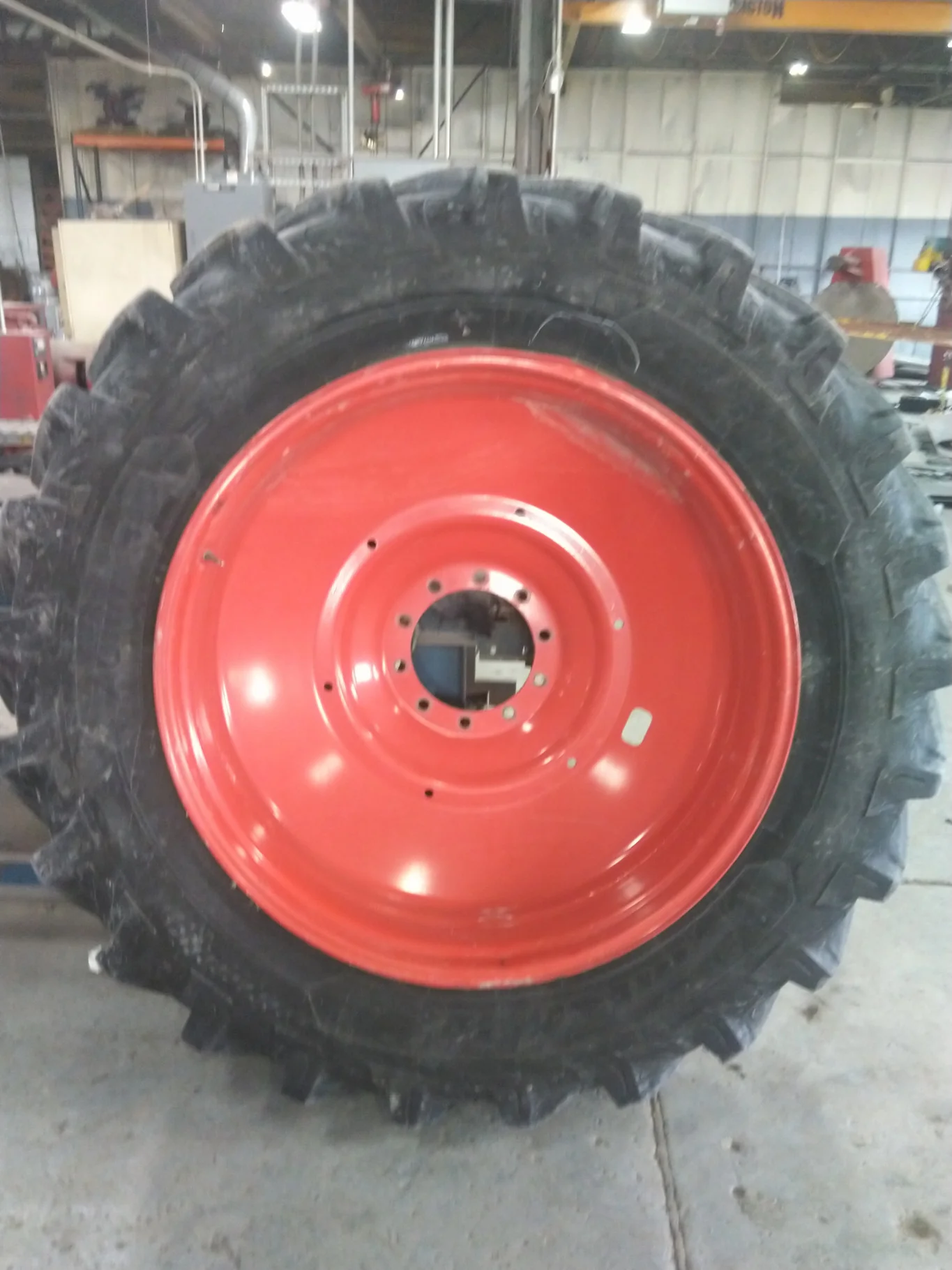 Used 480/80R46 158B Michelin Agribib 2 TL R-1W 70-75% On 16 x 46 10-11.25-8.82 Dual
