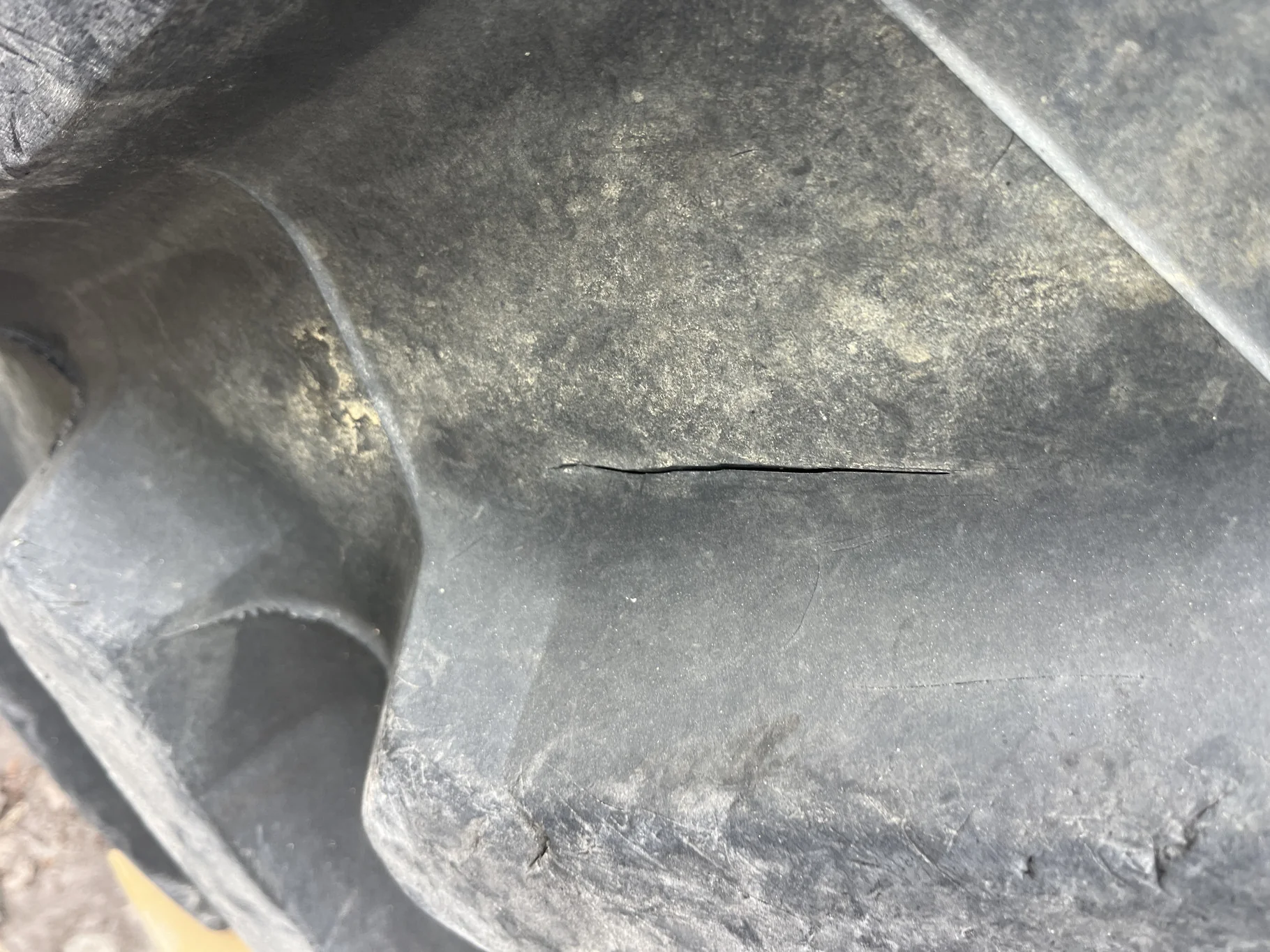 Used 650/60R34 156E Trelleborg TM900 TL R-1W 85-90% On 20 x 34 12-19.685-17.651 Titan Yellow Waffle image 4