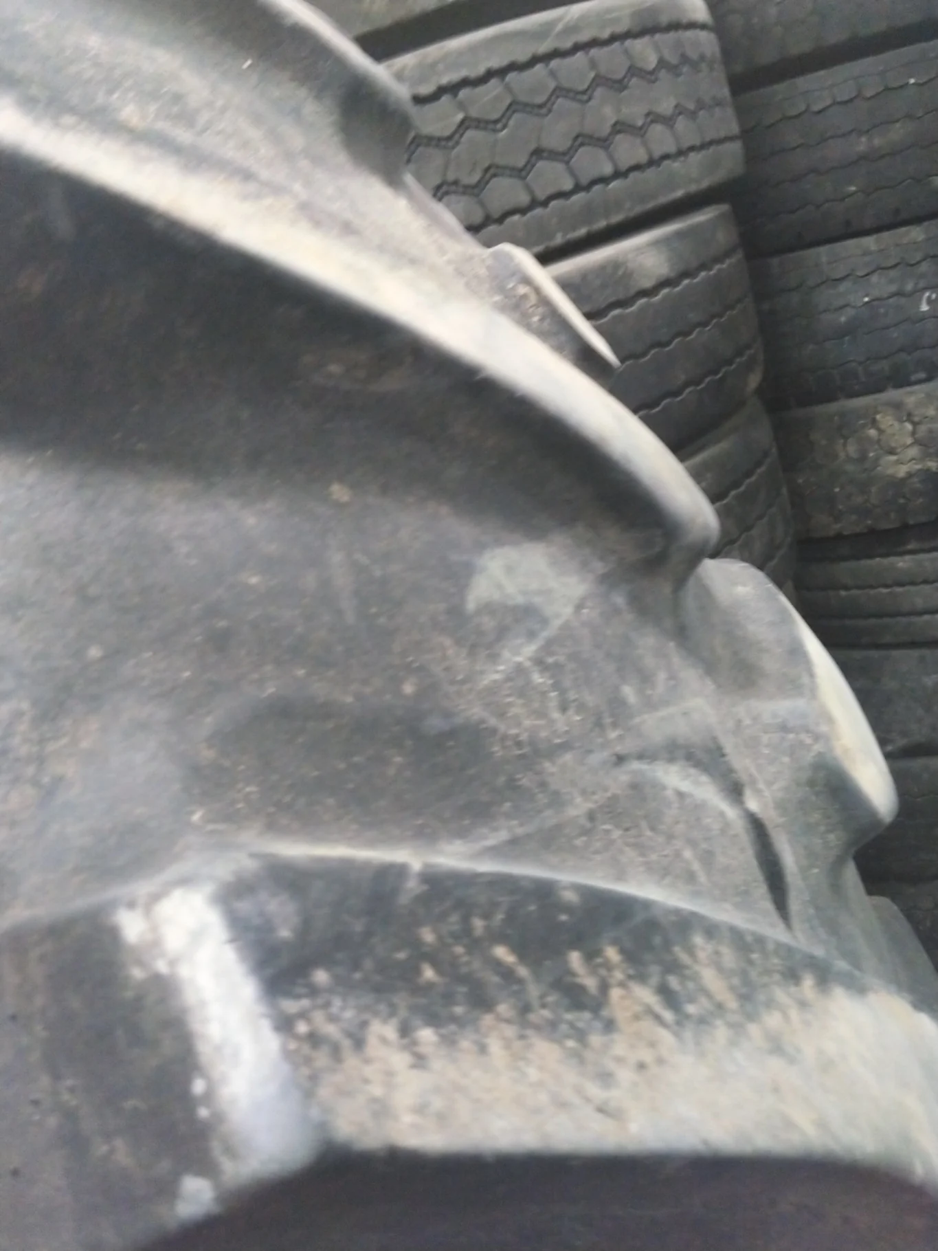 Used 480/80R50 159B Firestone Deeptread 23 TL R-1W 45-50% On 15 x 50 12-32.047-30.078 Rim & Rail image 4