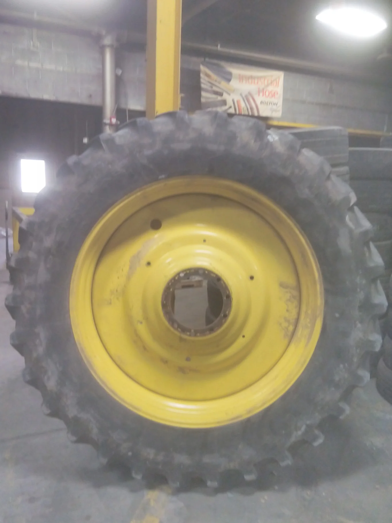 Used 480/80R50 159B Firestone Deep Tread 23 TL R-1W 30-35% On 15 x 50 10-13.19-11.07 Dual Wheel