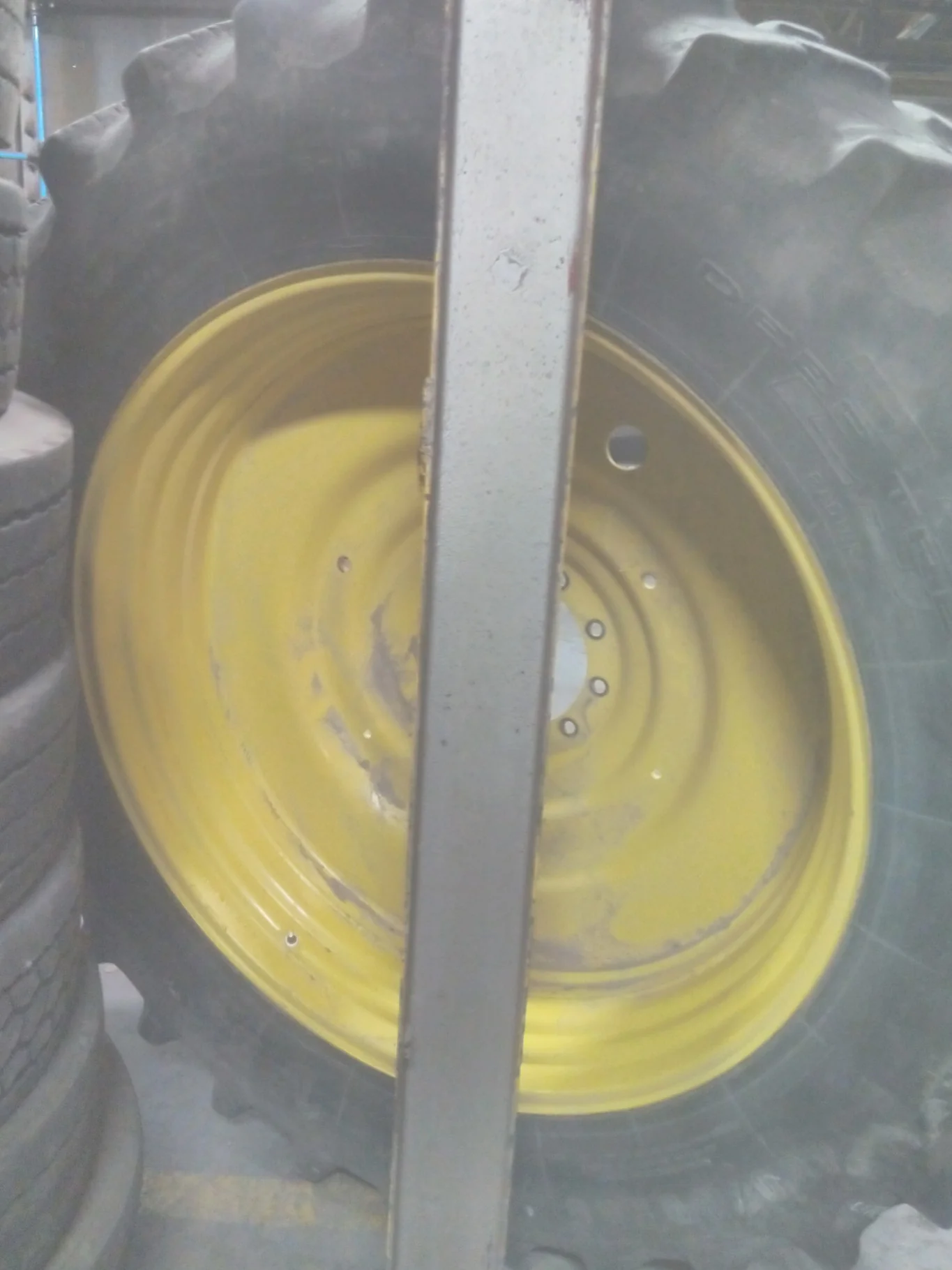 Used 480/80R50 159B Firestone Deep Tread 23 TL R-1W 30-35% On 15 x 50 10-13.19-11.07 Dual Wheel image 5