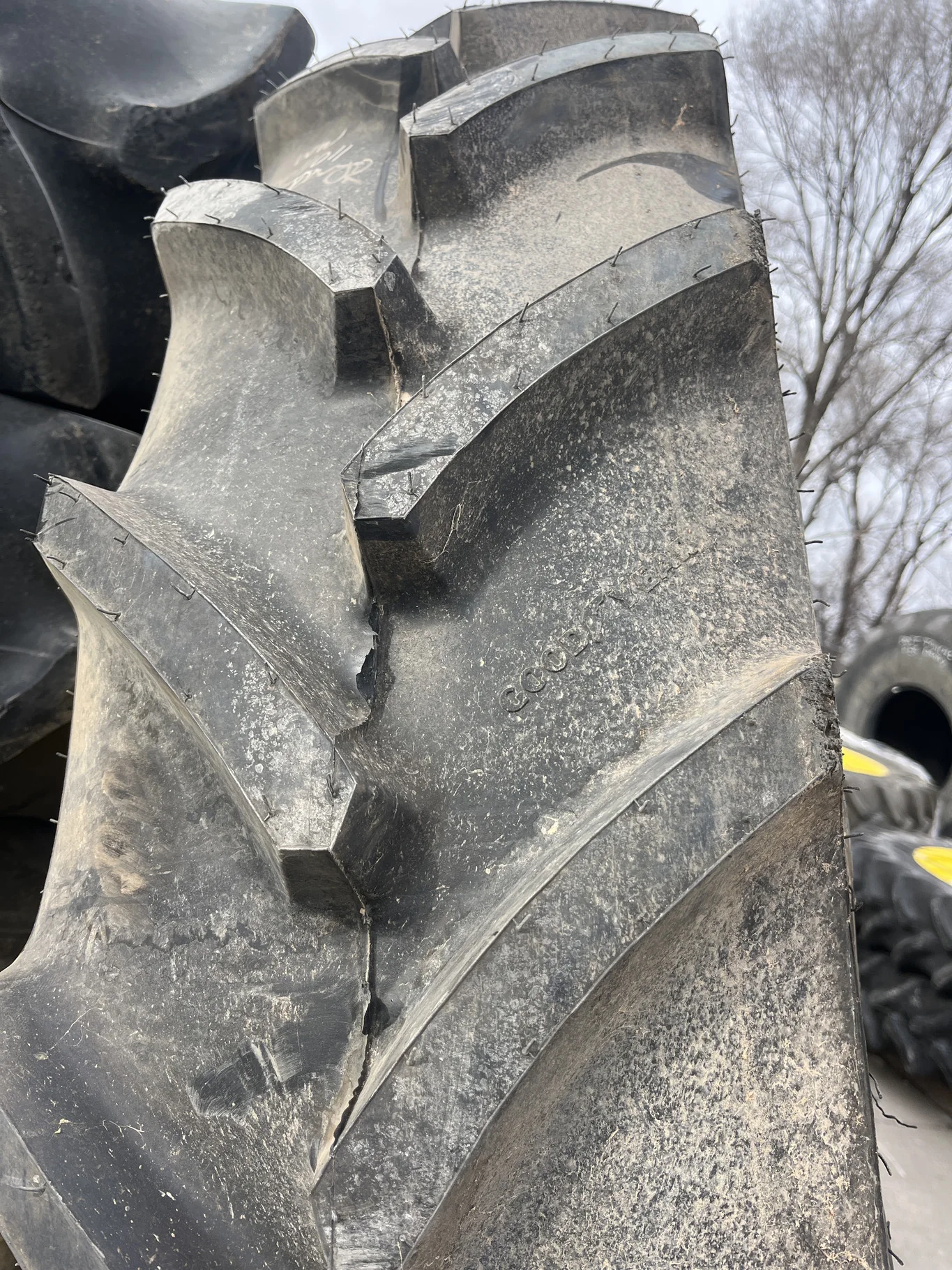 Take-Off 380/90R54 152D Goodyear Optitrac TL R-1W 95-100% On 12 x 54 10-13.19-11.07 Dual image 3