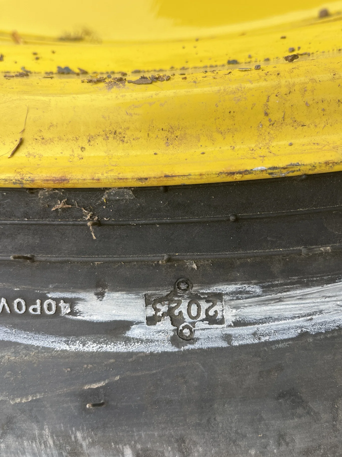 Take-Off 380/90R54 152D Goodyear Optitrac TL R-1W 95-100% On 12 x 54 10-13.19-11.07 Dual image 6