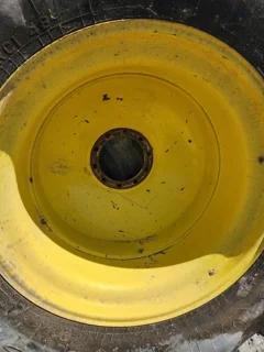 Used 580/85R42 Firestone DT 80% on 18 x 42 10 Bolt JD Inside Dolly Dual image 2