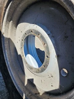Used 710/70R38 Mitas AC65 R1W 169A8 mounted on 23 x 38 Rogator 12 Bolt Sprayer Wheel image 12