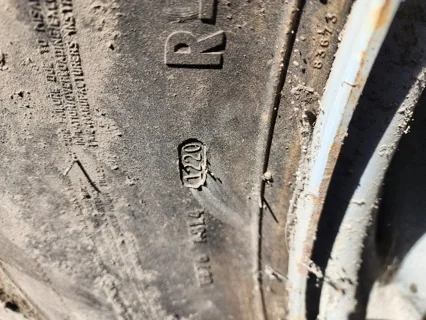 Used 710/70R38 Mitas AC65 R1W 169A8 mounted on 23 x 38 Rogator 12 Bolt Sprayer Wheel image 13