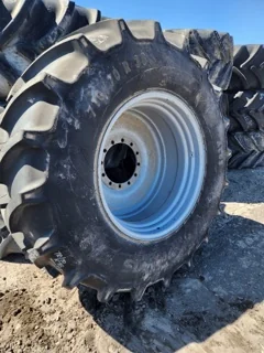 Used 710/70R38 Mitas AC65 R1W 169A8 mounted on 23 x 38 Rogator 12 Bolt Sprayer Wheel image 2
