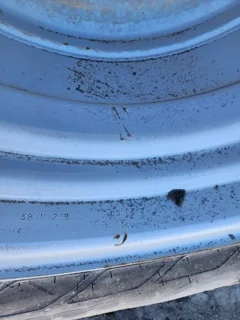 Used 710/70R38 Mitas AC65 R1W 169A8 mounted on 23 x 38 Rogator 12 Bolt Sprayer Wheel image 8