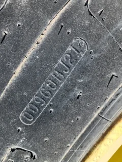 Used LSW 1400/30R46 201D Goodyear Optitrac 98% on 50 x 46 12-32-30 JD Yellow wheel image 8