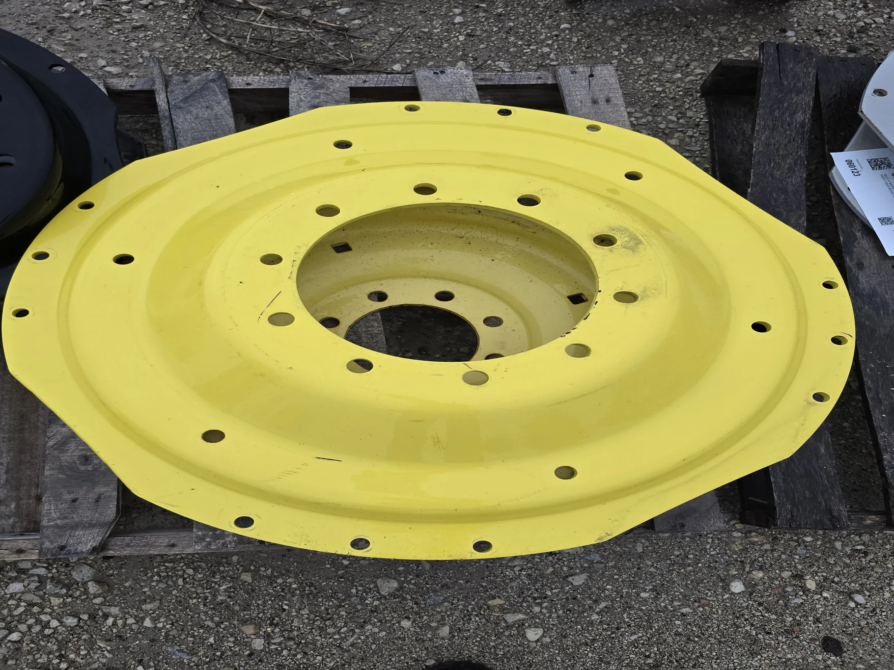 USED DISCS 34" WAFFLE 10-13.19-11.07 (4" DRAW) .906 BH YELLOW 3 BOLT