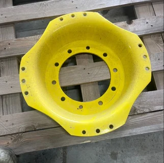 USED DISC 28/30" WAFFLE 10-13.19 3 BOLT YELLOW image 2