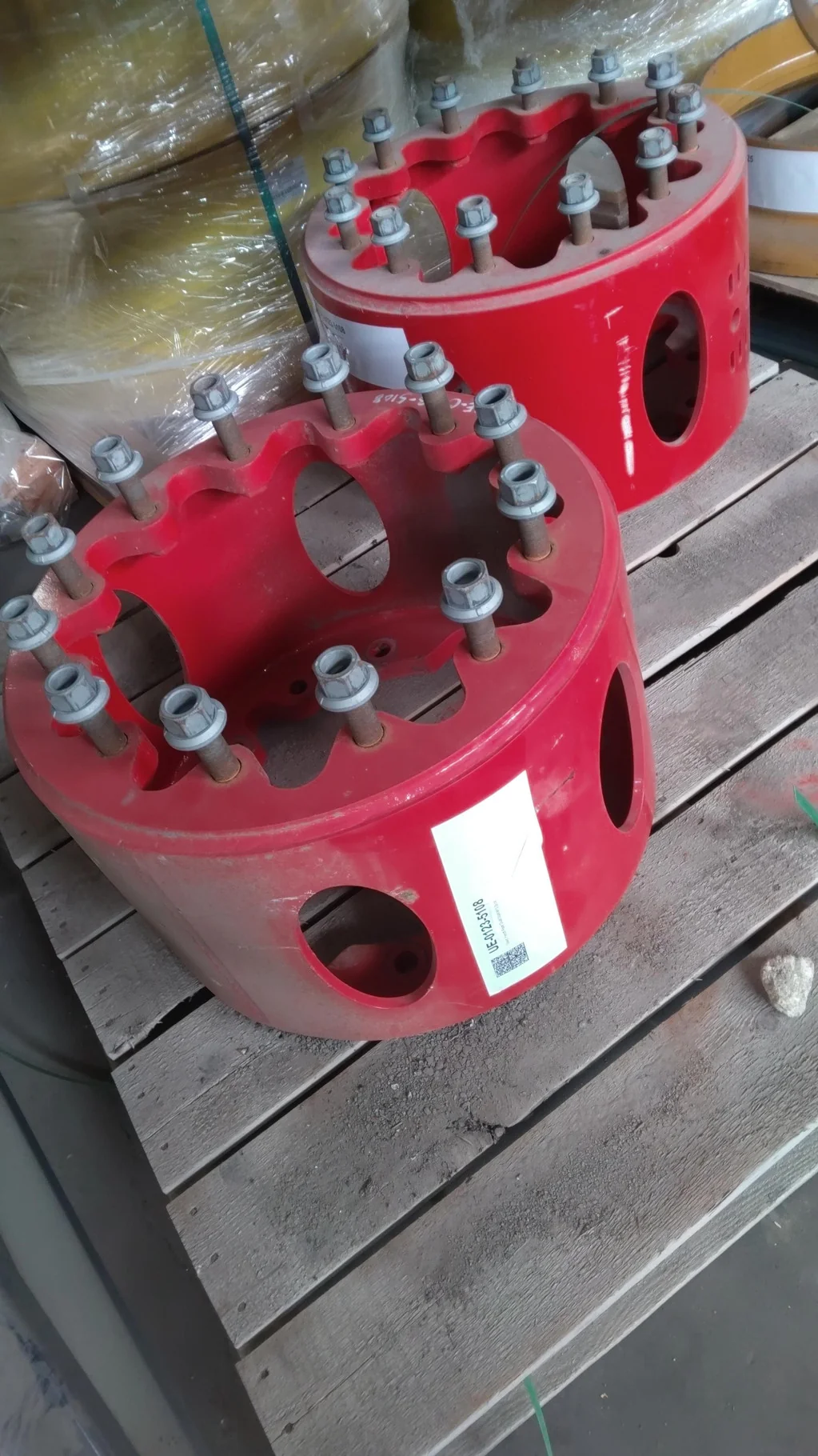 Used Spacer Fendt Rear Dual 12 Bolt image 2