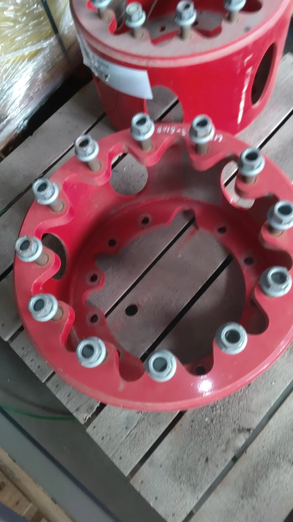 Used Spacer Fendt Rear Dual 12 Bolt image 3