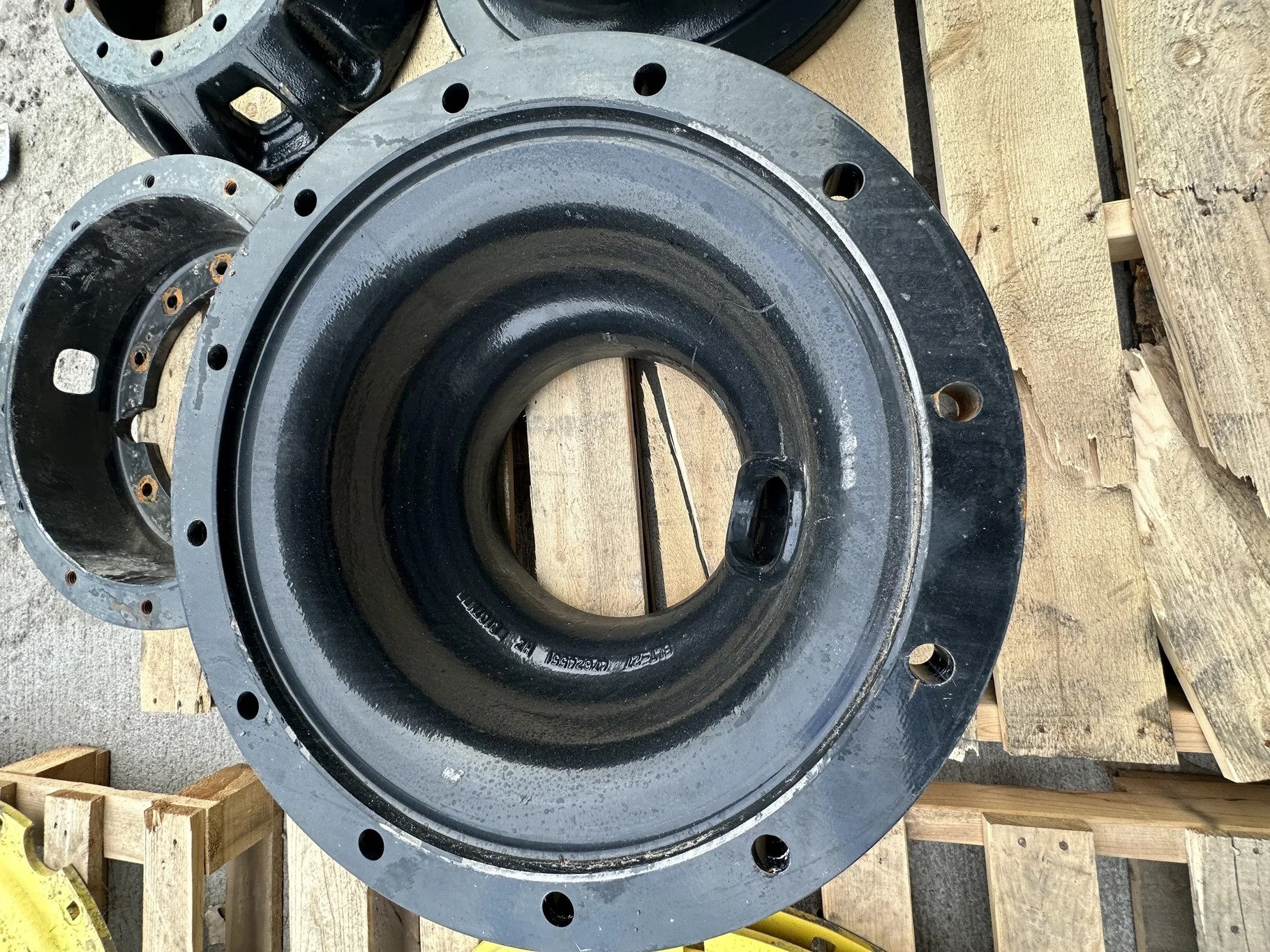 Take-Off 15.50" Extension OEM Black 12-Bolt Hub (FONT) w/Hardware image 4