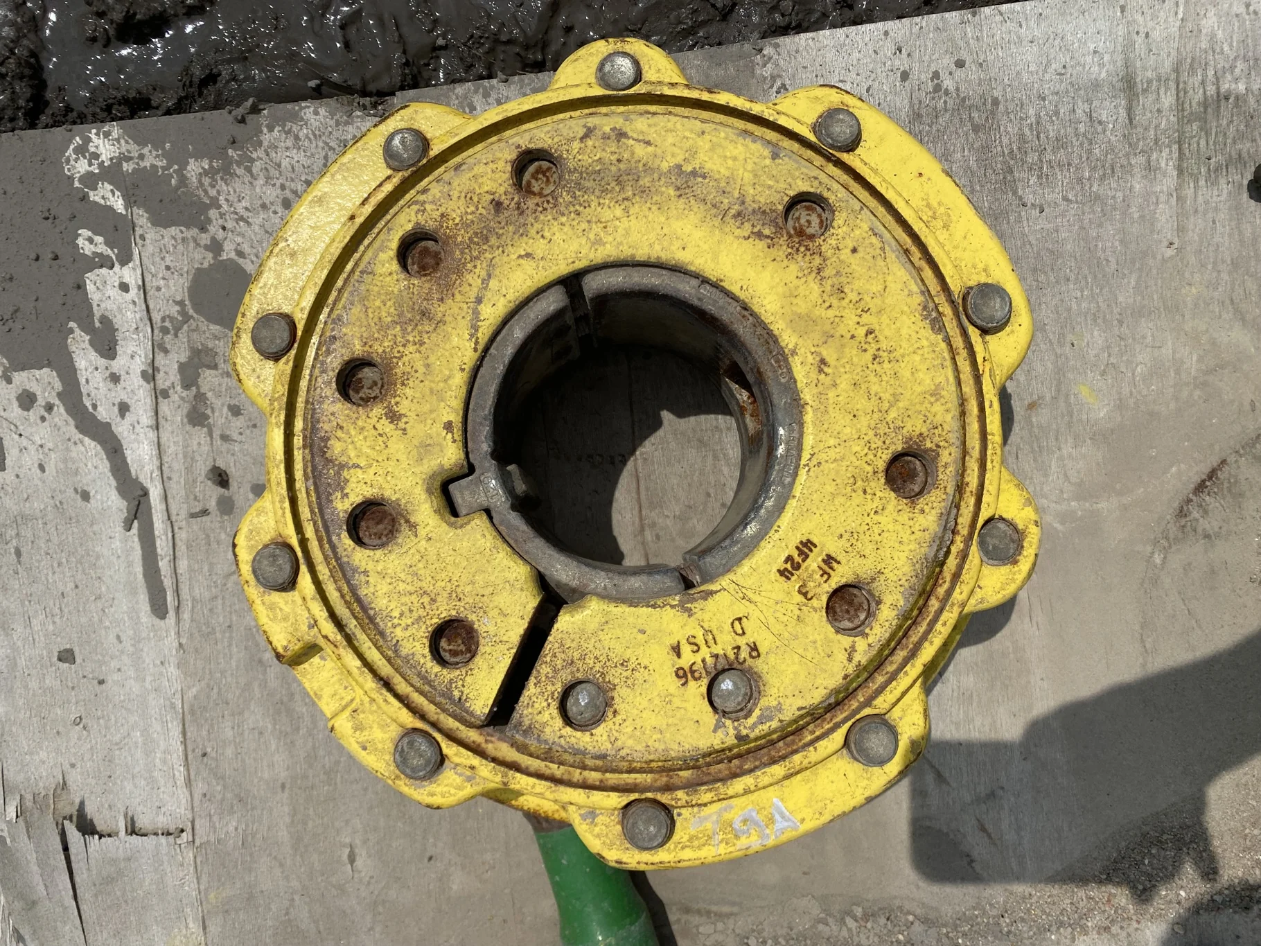 Used HUB 120mm John Deere 10 Bolt (Rust Spots) image 3