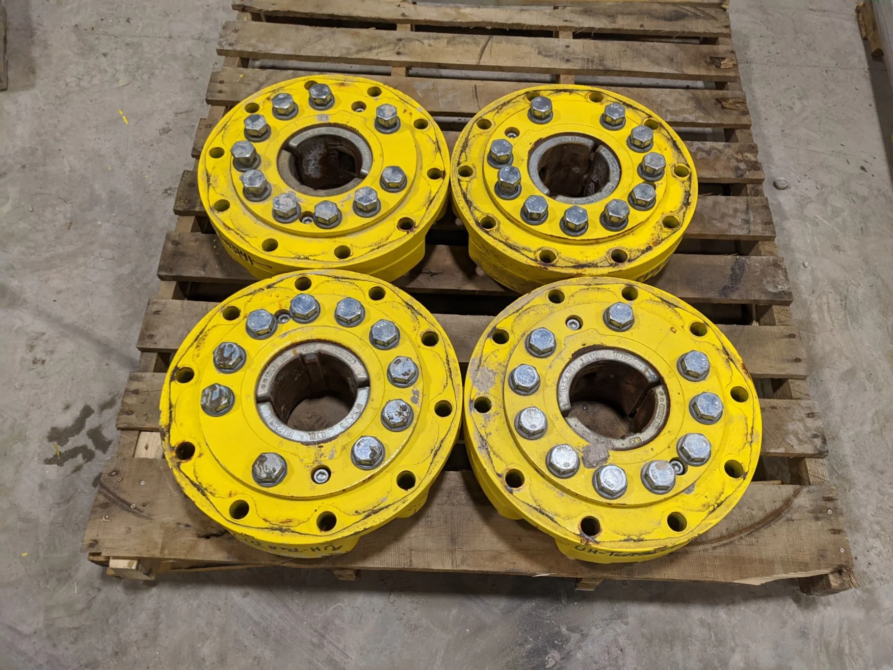 Used Hub John Deere Yellow OE 120mm