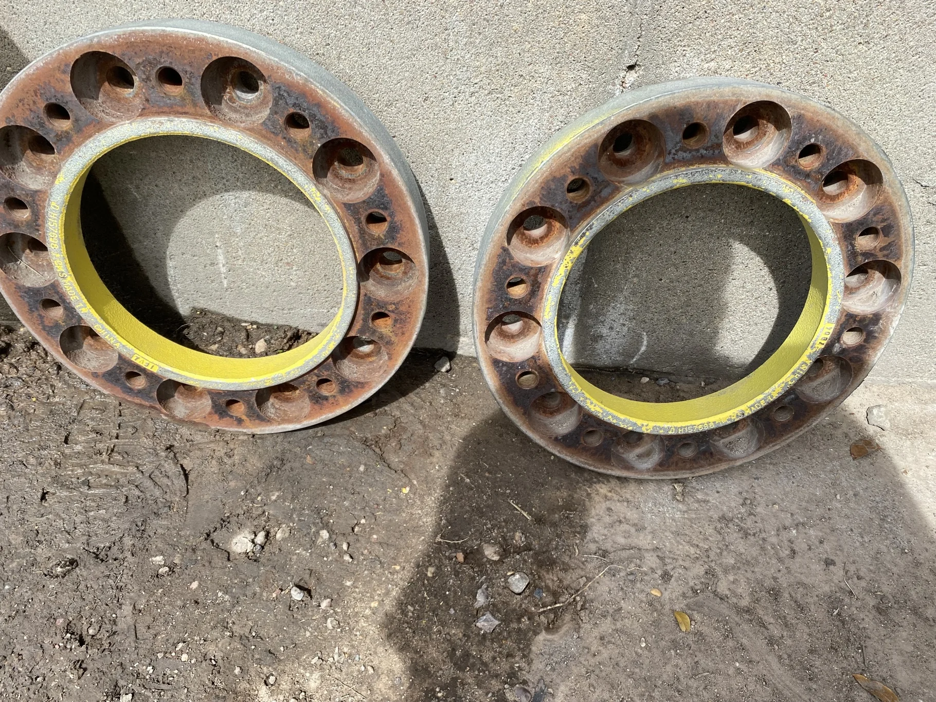 Used 2" Spacer Ring JD (Rust Spots) image 2