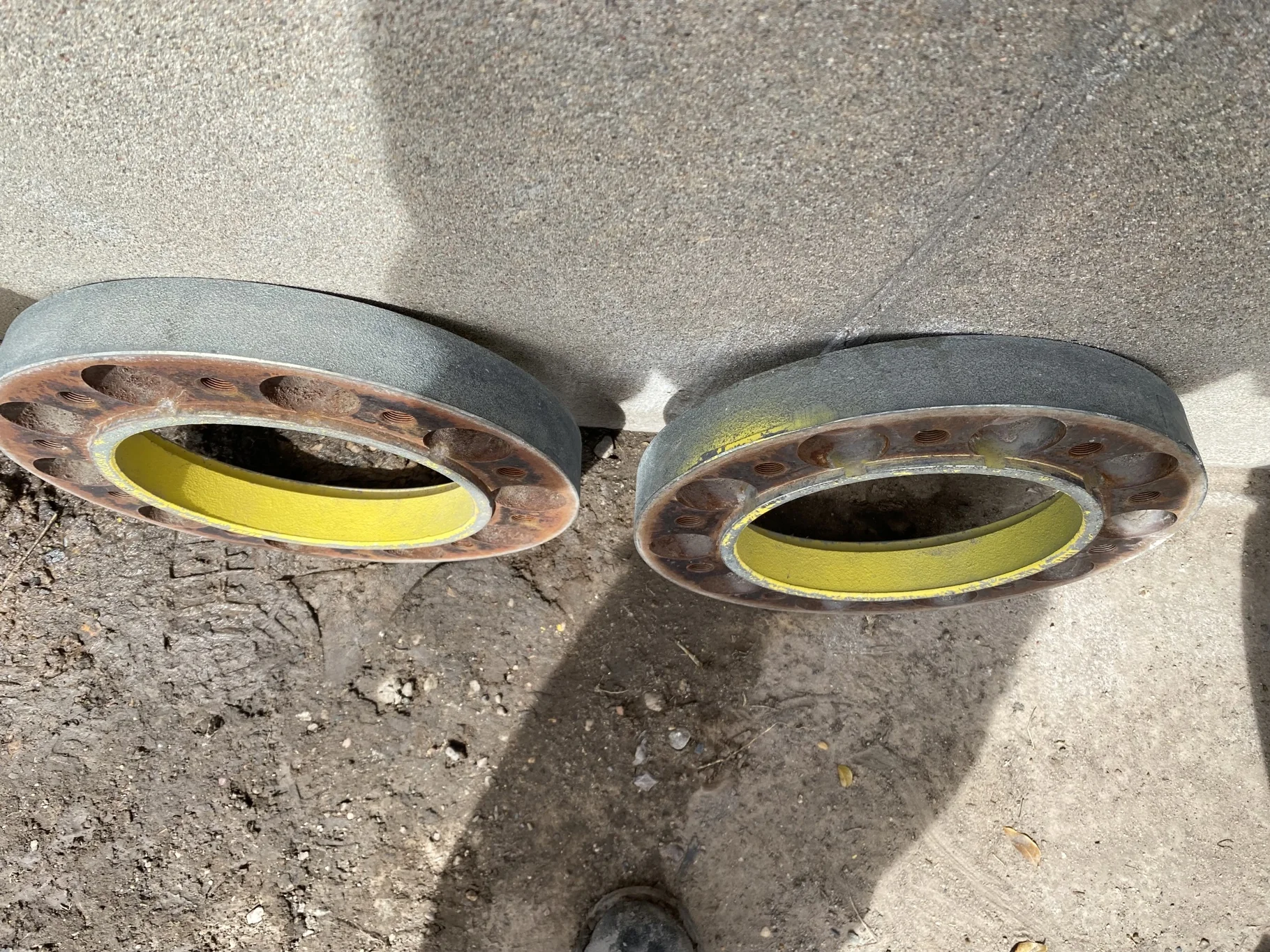 Used 2" Spacer Ring JD (Rust Spots) image 3