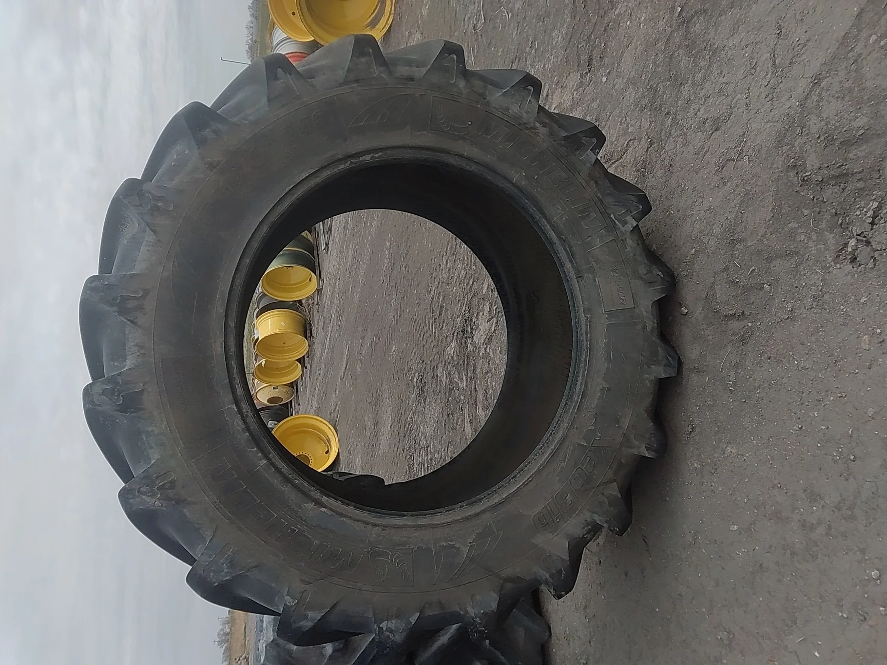 Used VF710/60R42 Michelin Xeobib R-1W (176D) TL 95% image 3