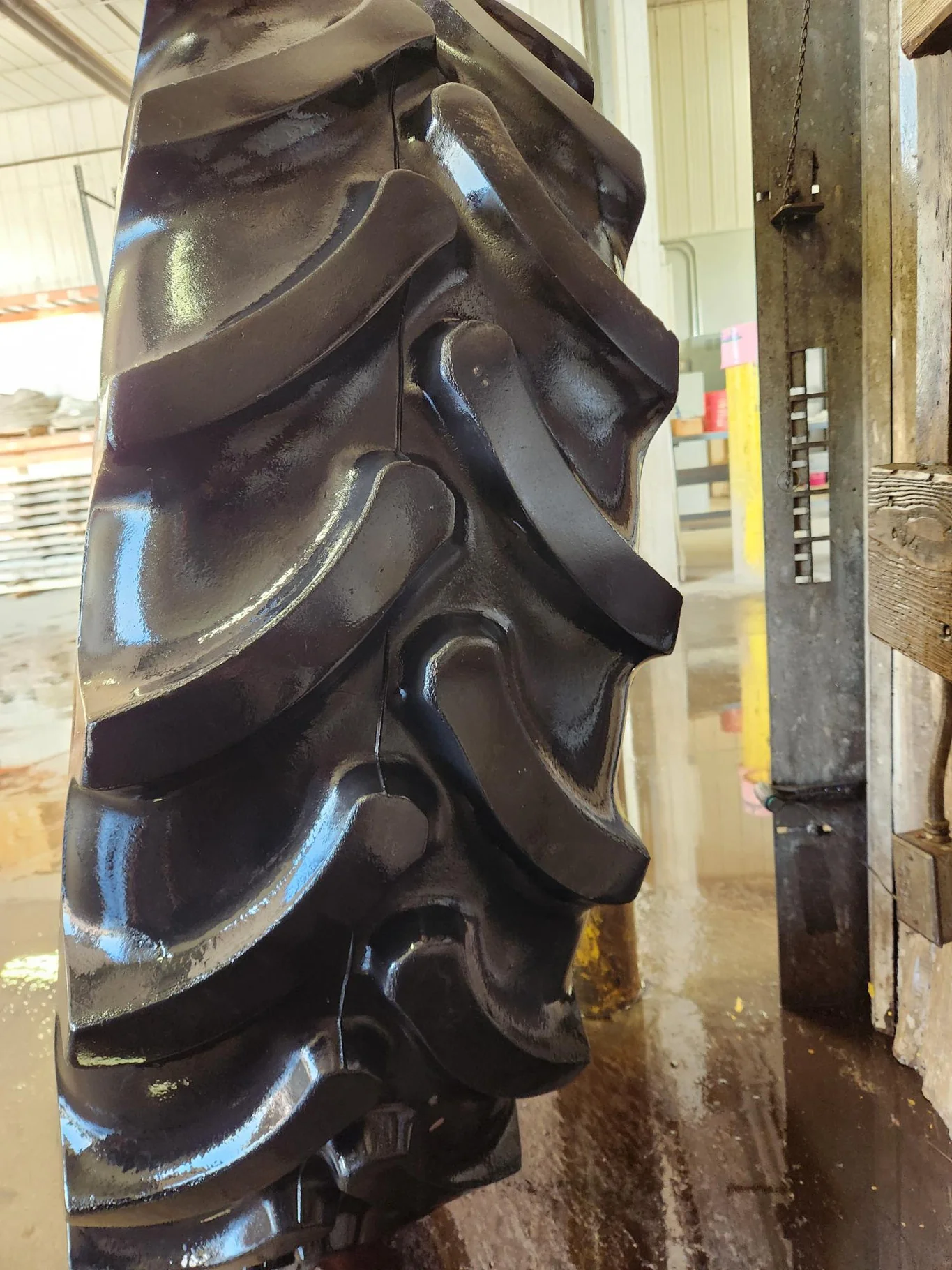 Used 420/85R34 147B Firestone Radial All Traction Deep Tread R-1W TL 50-55% image 2