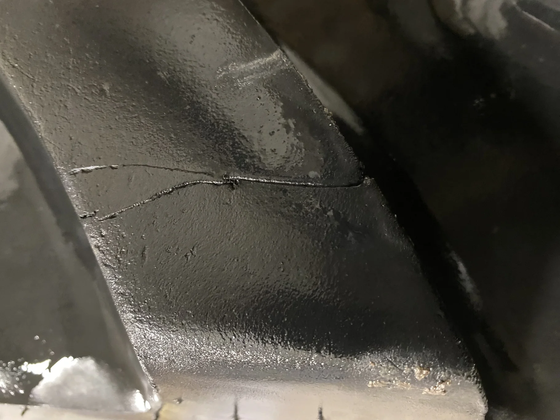 Used VF420/80R46 175D Firestone Radial All Traction Row Crop TL R-1W 95% image 4