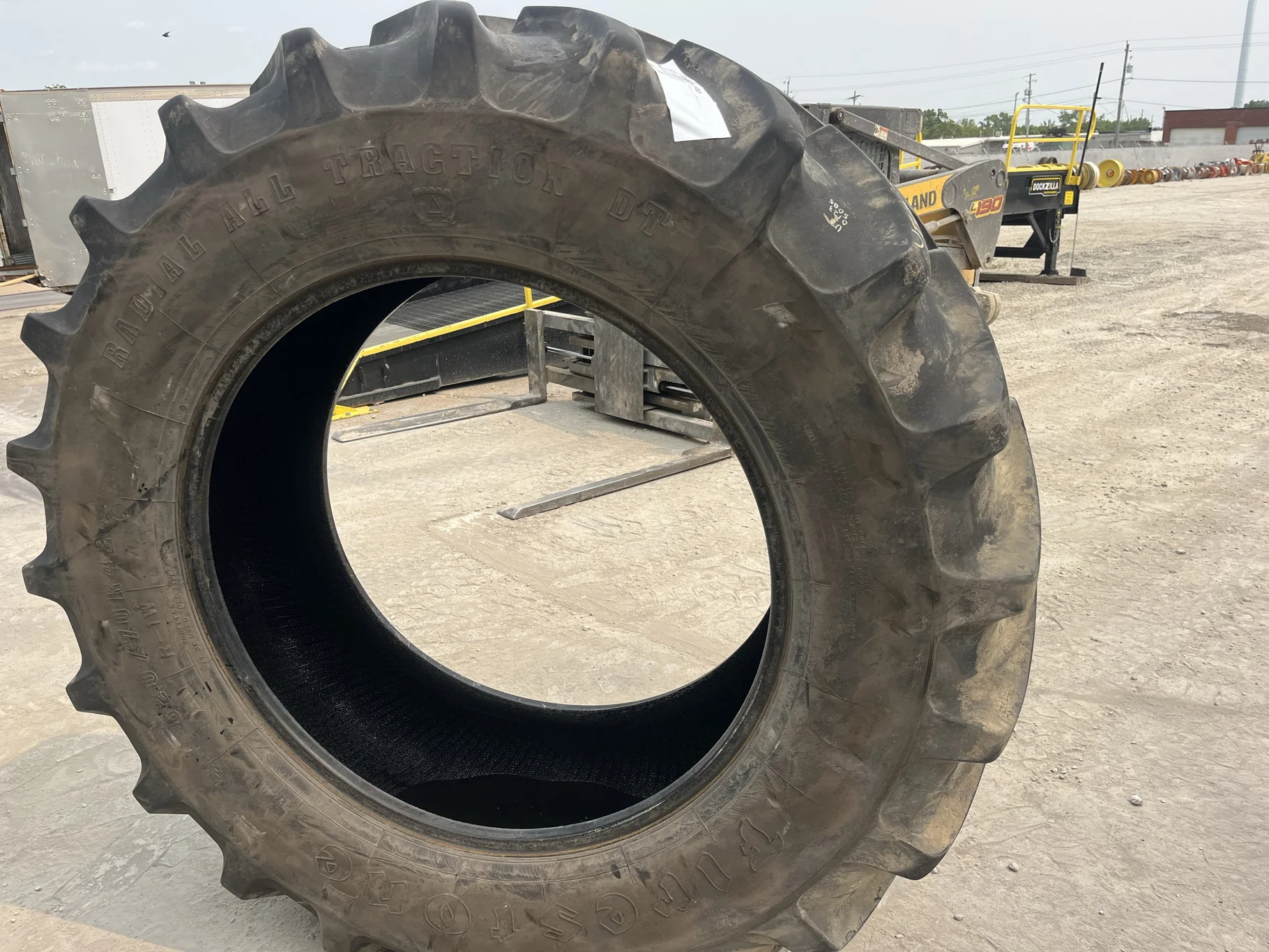 Used 620/70R42 160B Firestone Radial All Traction Deep Tread R-1W TL 85% image 2