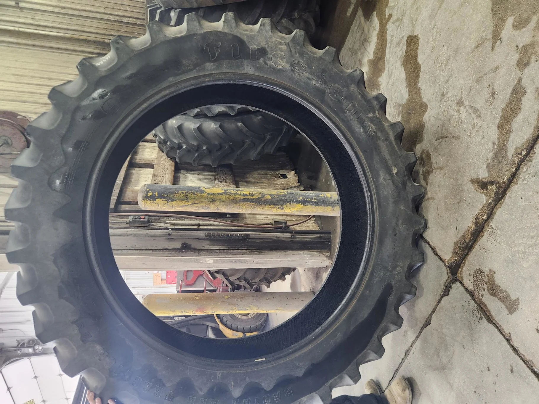 Used 14.9R46 145B Firestone Radial All Traction 23 TL R-1 40% image 10