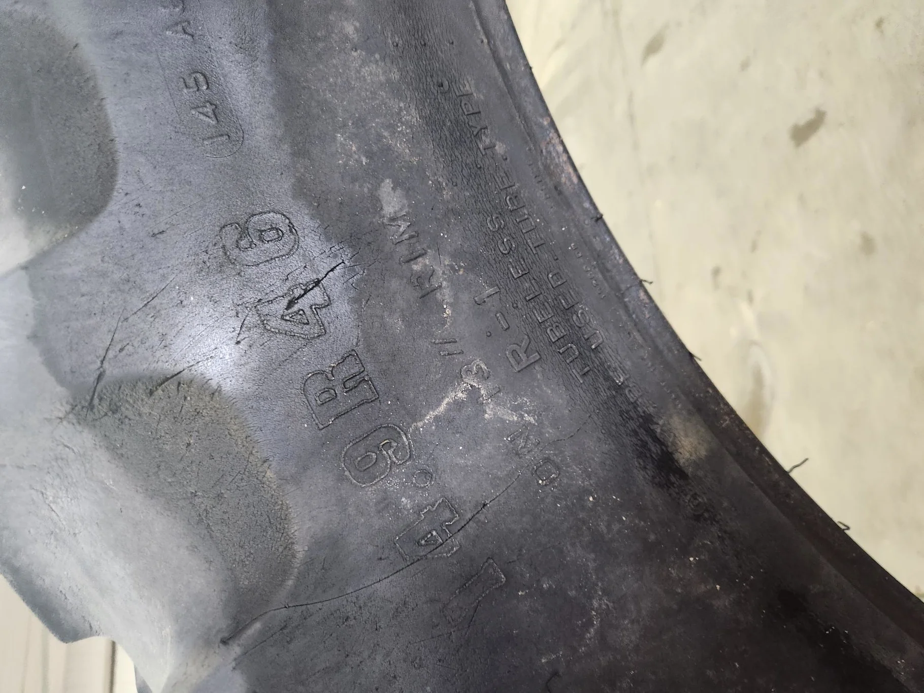 Used 14.9R46 145B Firestone Radial All Traction 23 TL R-1 40% image 6