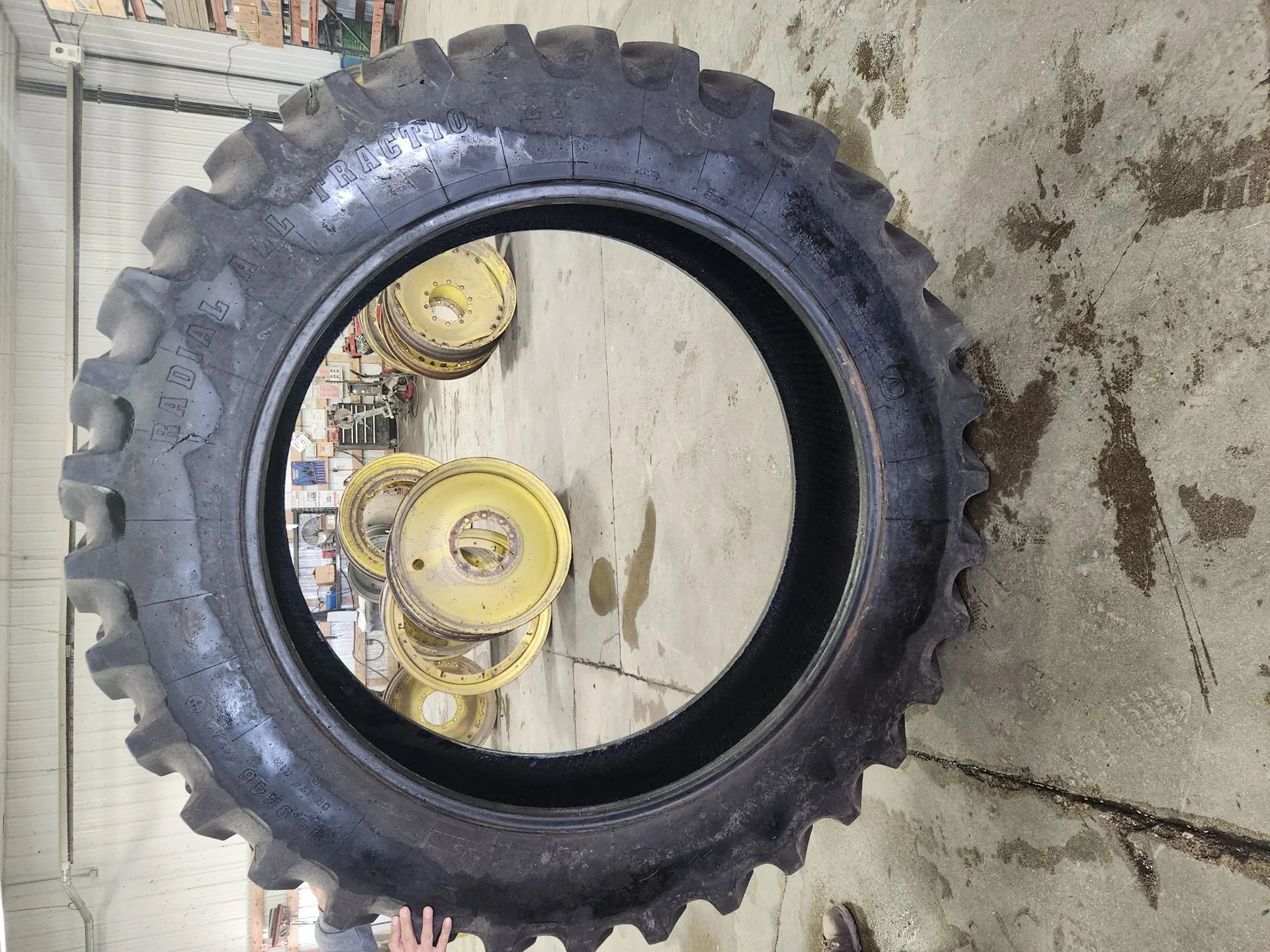 Used 14.9R46 145B Firestone Radial All Traction 23 TL R-1 80% image 8