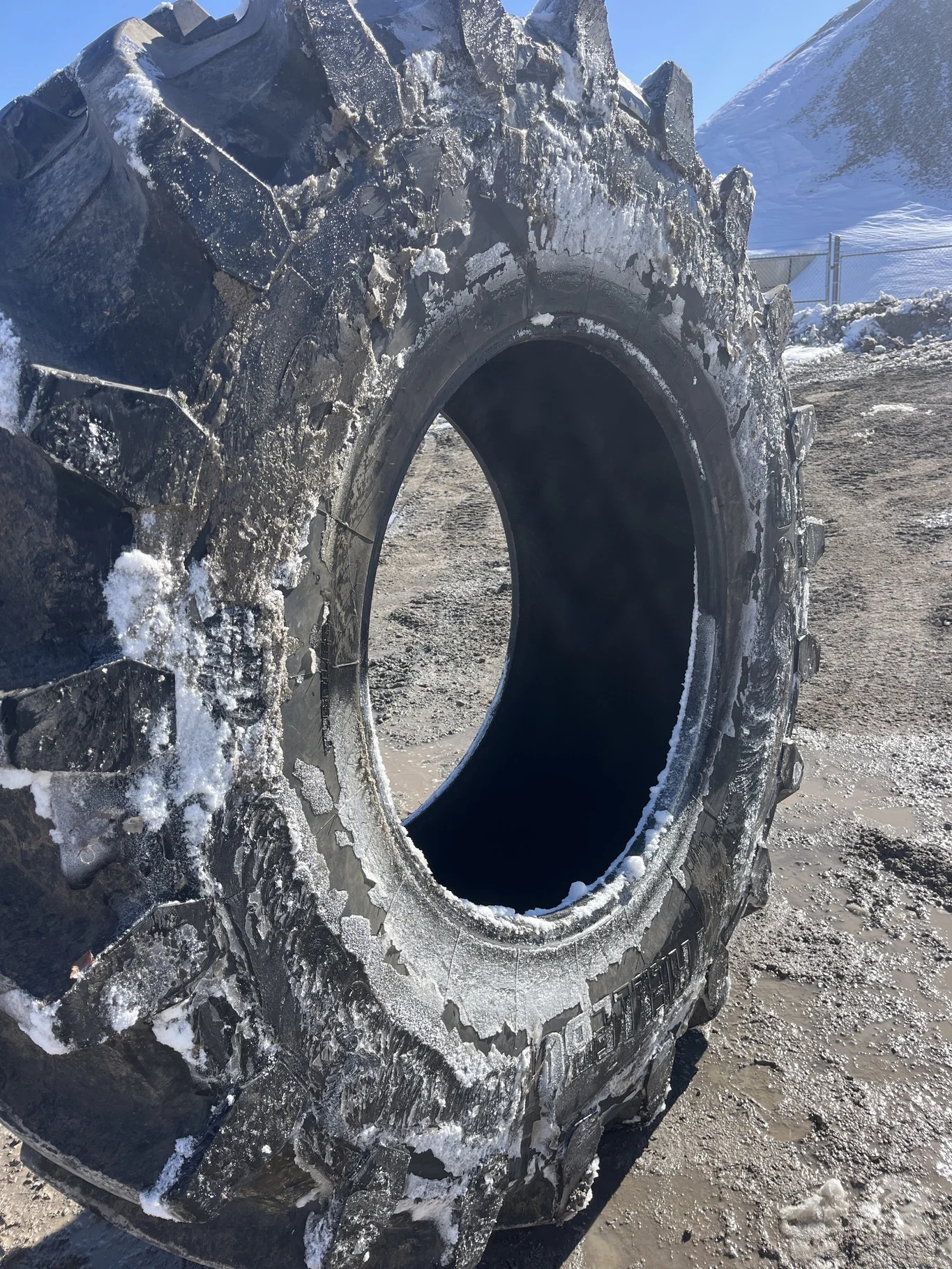 Used 650/85R38 170E Trelleborg TM900HP TL R-1W 75-80% image 2