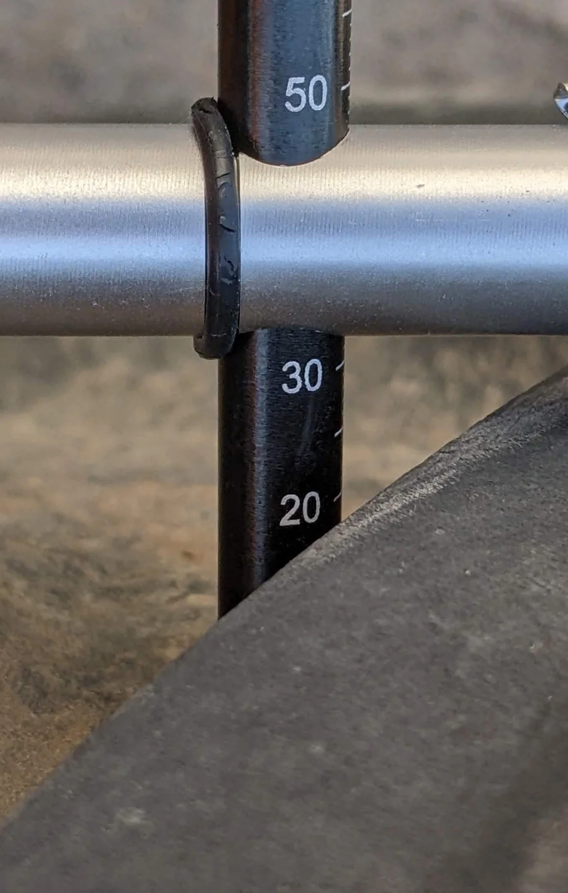 Used 12.4-24 Galaxy Agri Trac II R-1 D(8Ply) 75% uneven wear, road wear, cuts between lugs, lug cuts image 5