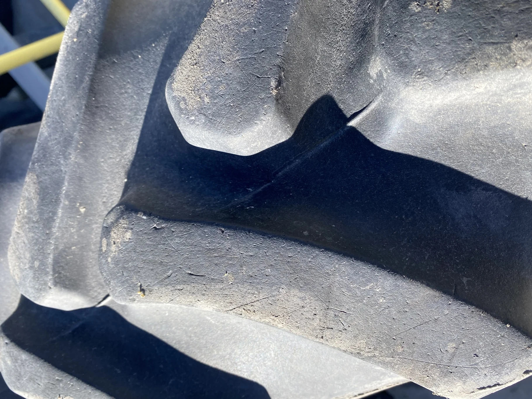 Used 320/85R38 Firestone Radial All Traction DT R-1W 143A8 TL 50% (Lug Cuts, Weathering, roadwear, image 5