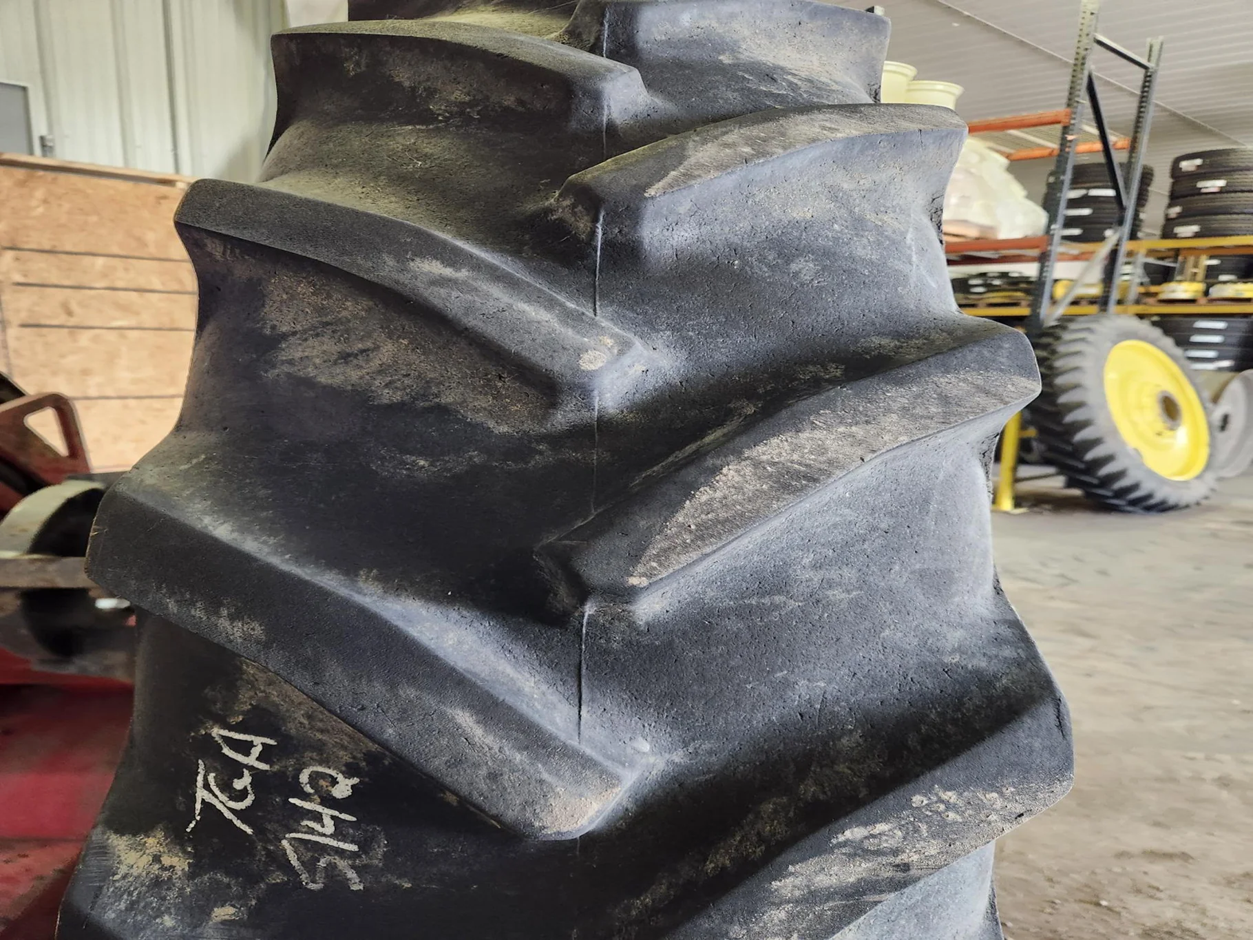 Used 380/90R54 152D Goodyear Super Traction Radial R-1W 95% image 3
