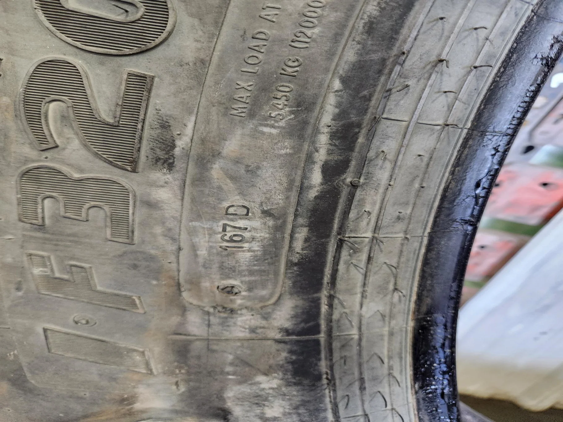 Used IF320/105R54 166A8/B Goodyear Ultra Sprayer TL 85% image 3