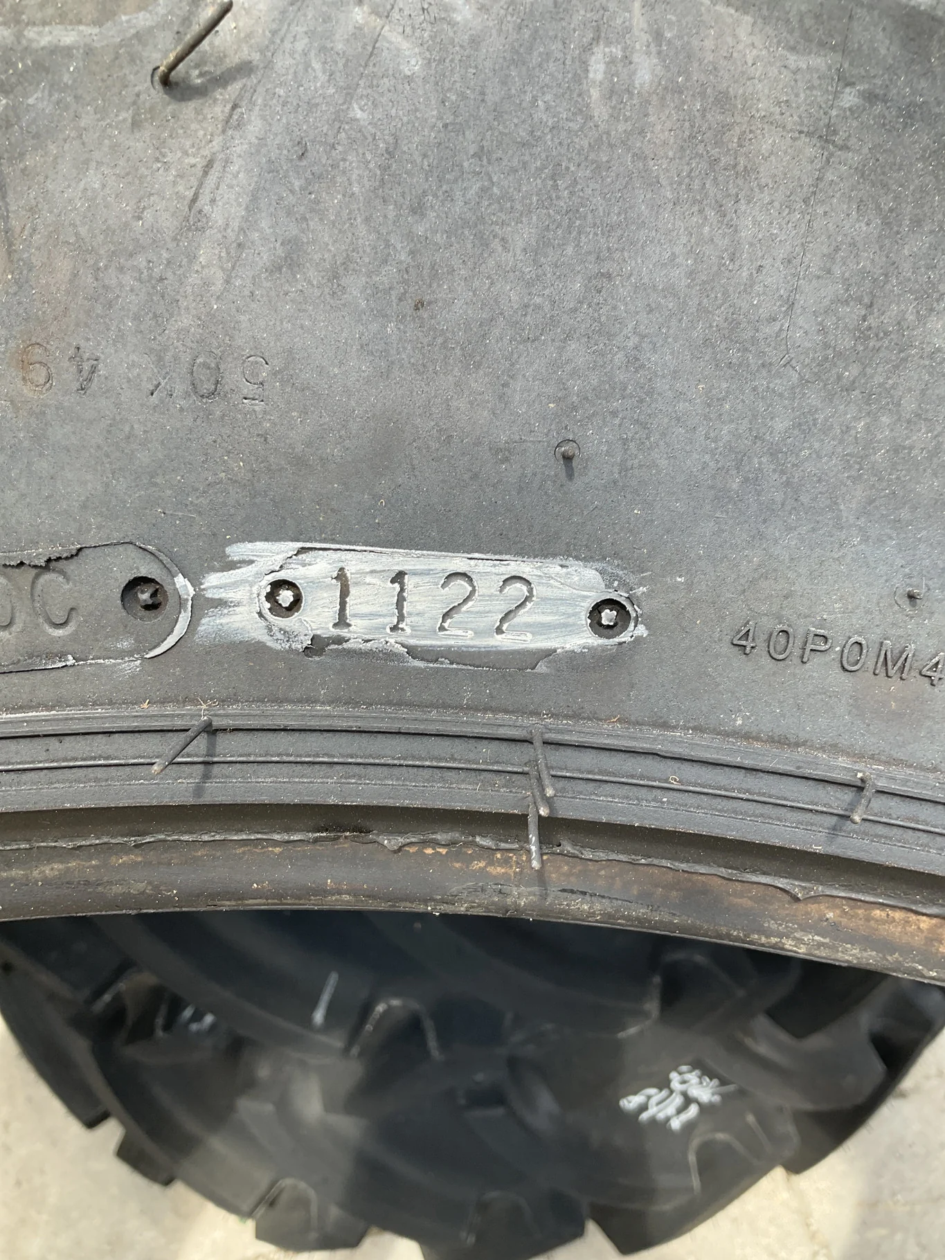 Take-off 420/85R34 147D Goodyear Optitrac TL R-1W 95-100% image 3