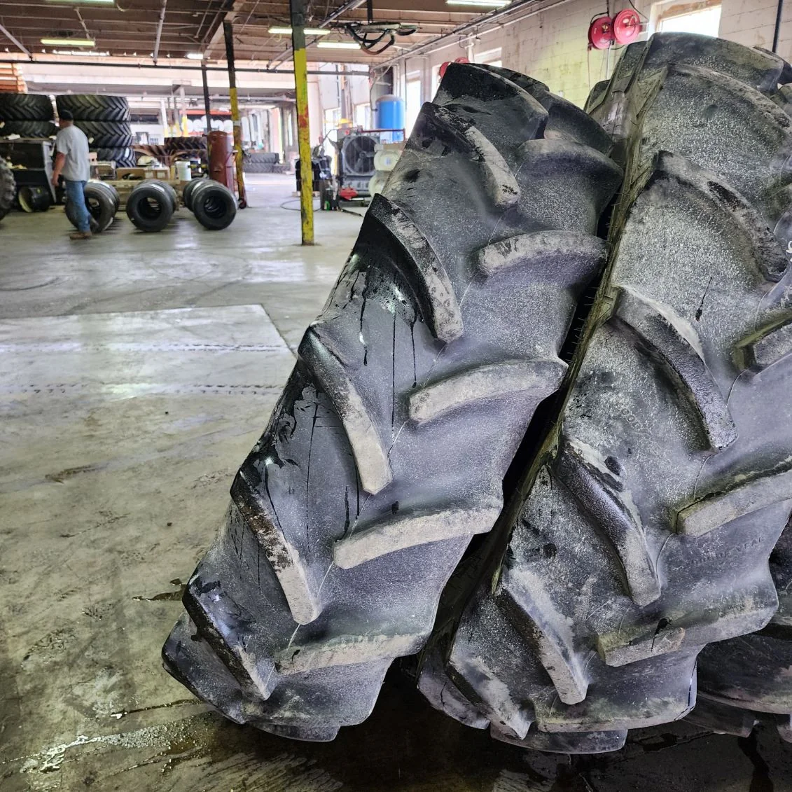 Used 380/80R38 142D Goodyear Optitrac TT R-1W 95-100% image 2
