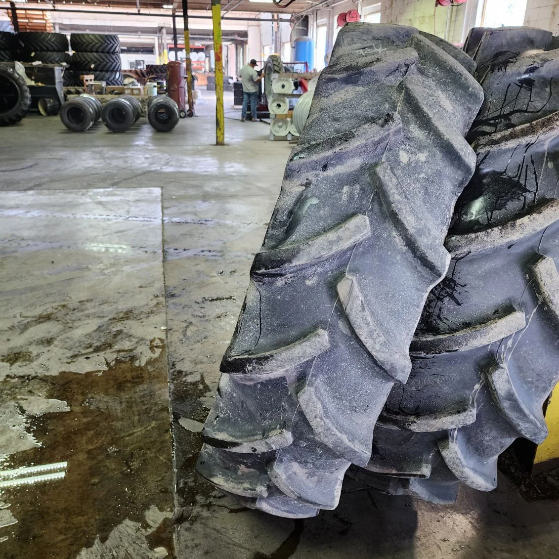 Used 380/80R38 142D Goodyear Optitrac TT R-1W  90-95% image 2