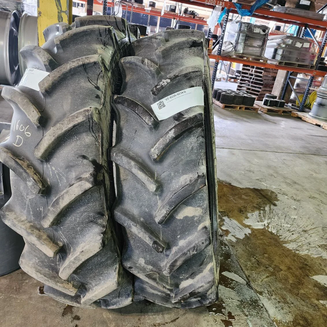 Used 380/80R38 142D Goodyear Optitrac TT R-1W  90-95% image 3