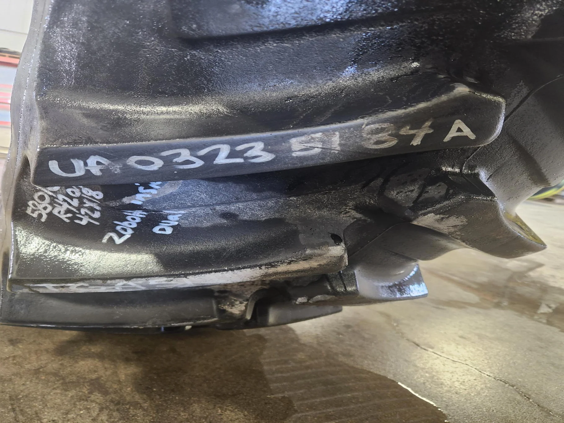 Used 580/85R42 166B Firestone Radial Deep Tread 23 R-1W TL 85%