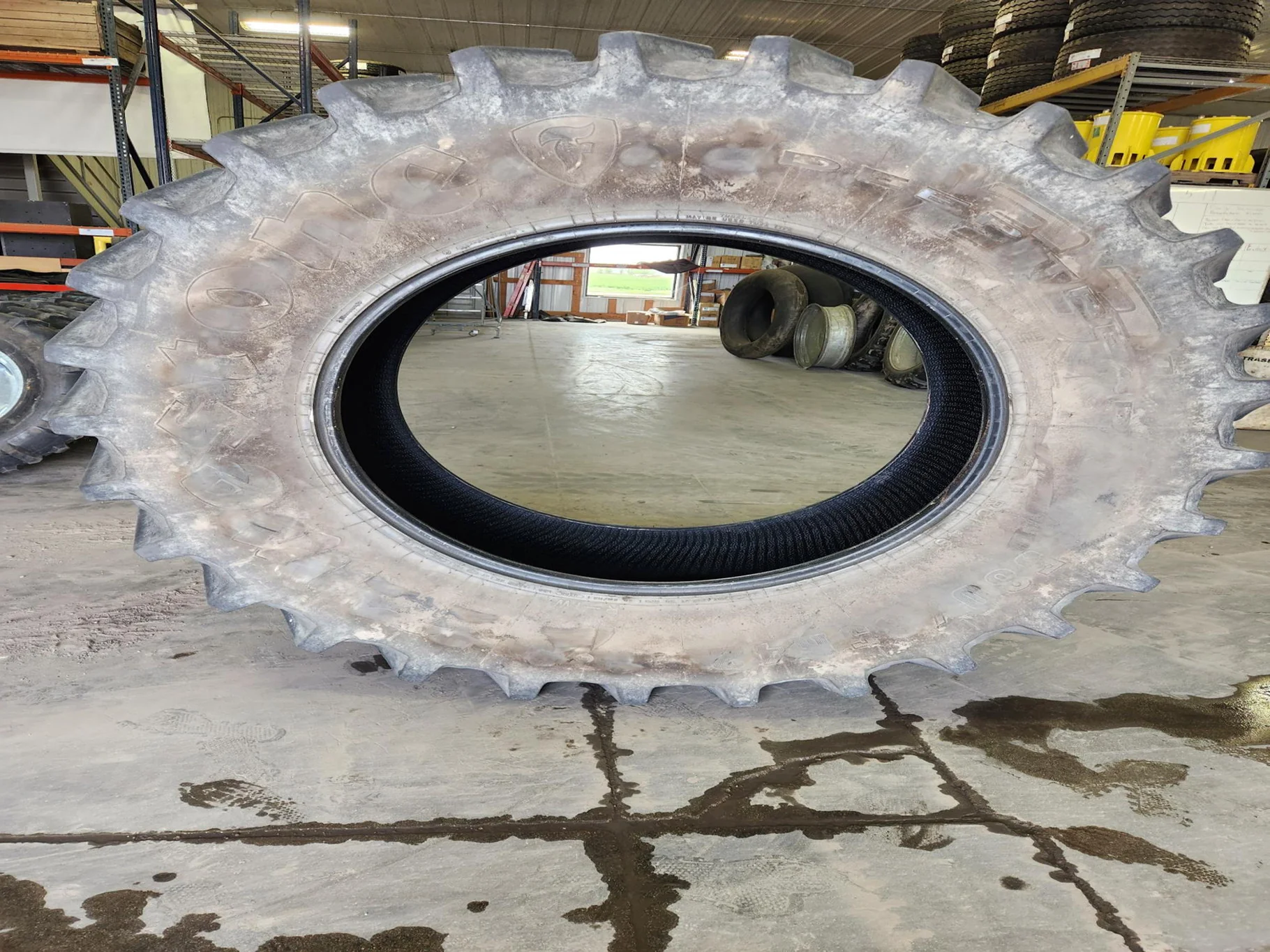 Used 580/85R42 166B Firestone Radial DT 23 R1W TL 85% image 5