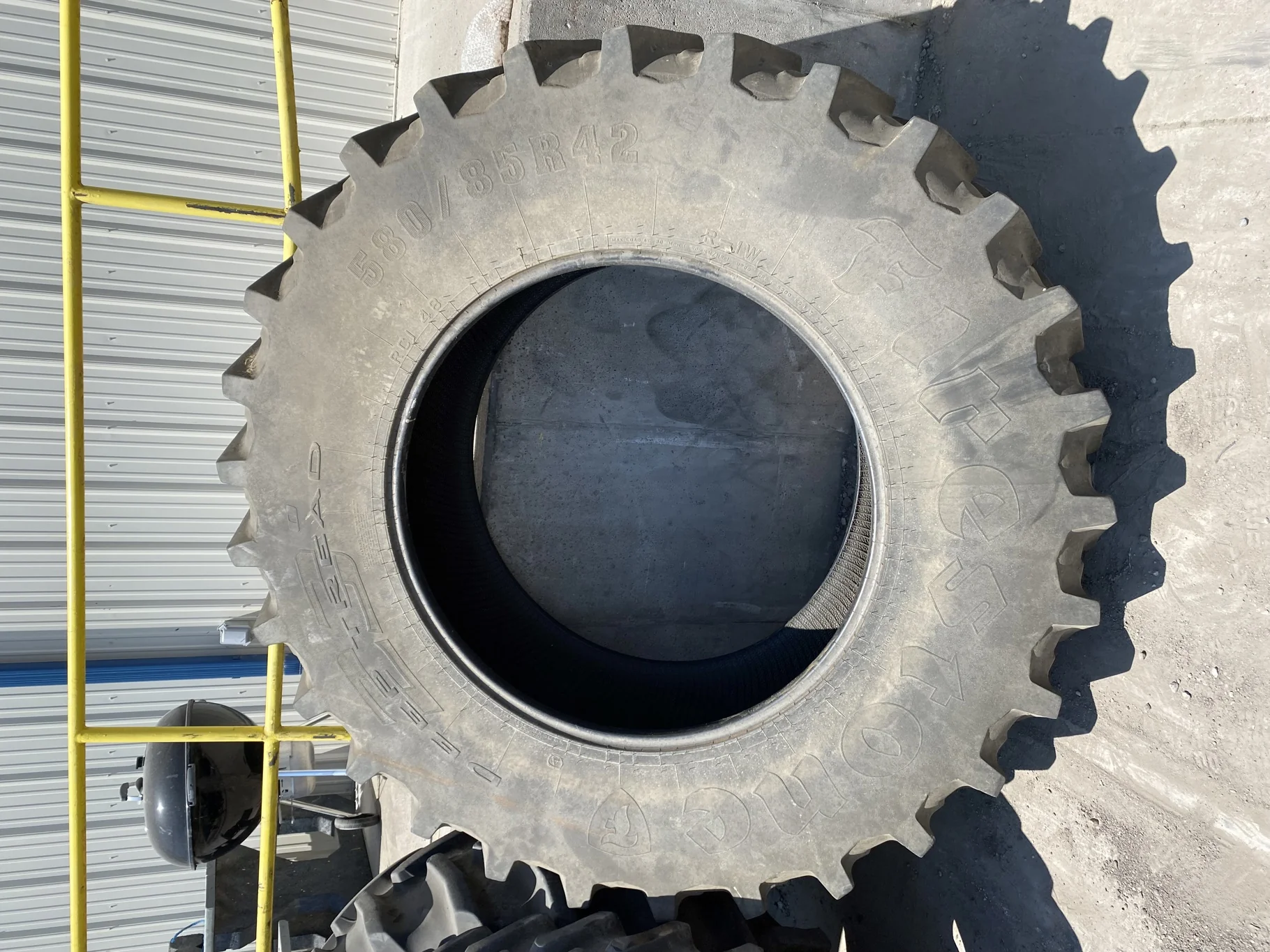 Used 580/85R42 166B Firestone Radial Deep Tread 23 TL R-1W 75% image 2