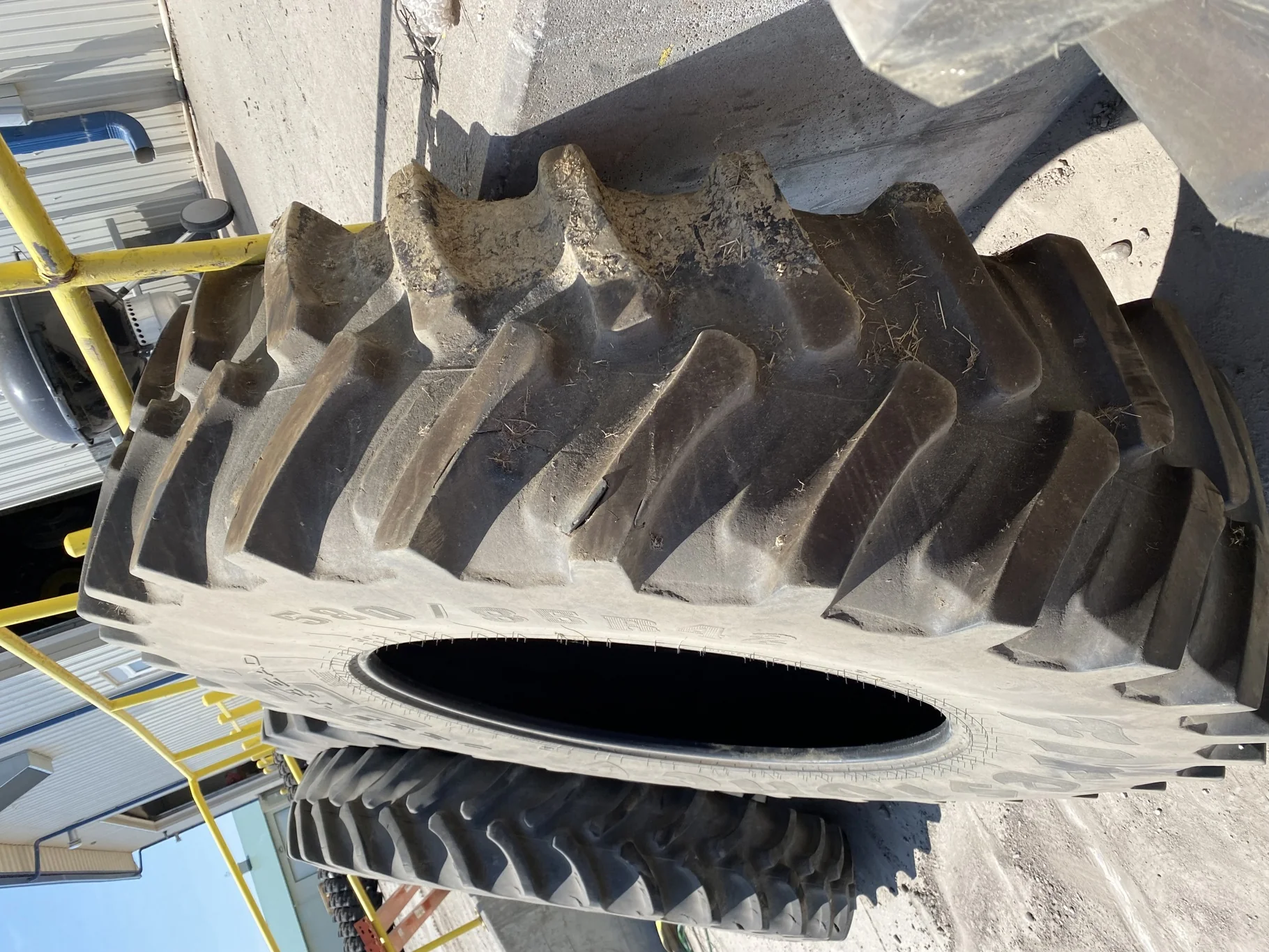 Used 580/85R42 166B Firestone Radial Deep Tread 23 TL R-1W 75% image 3