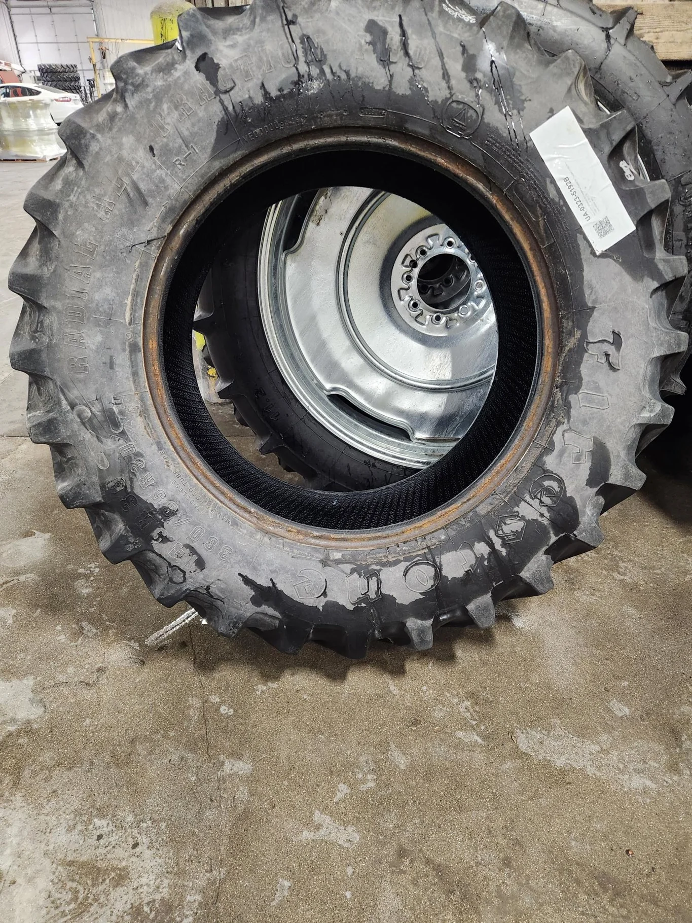 Used 380/85R30 135B Firestone Radial All Traction FWD R-1 TL 55% image 3