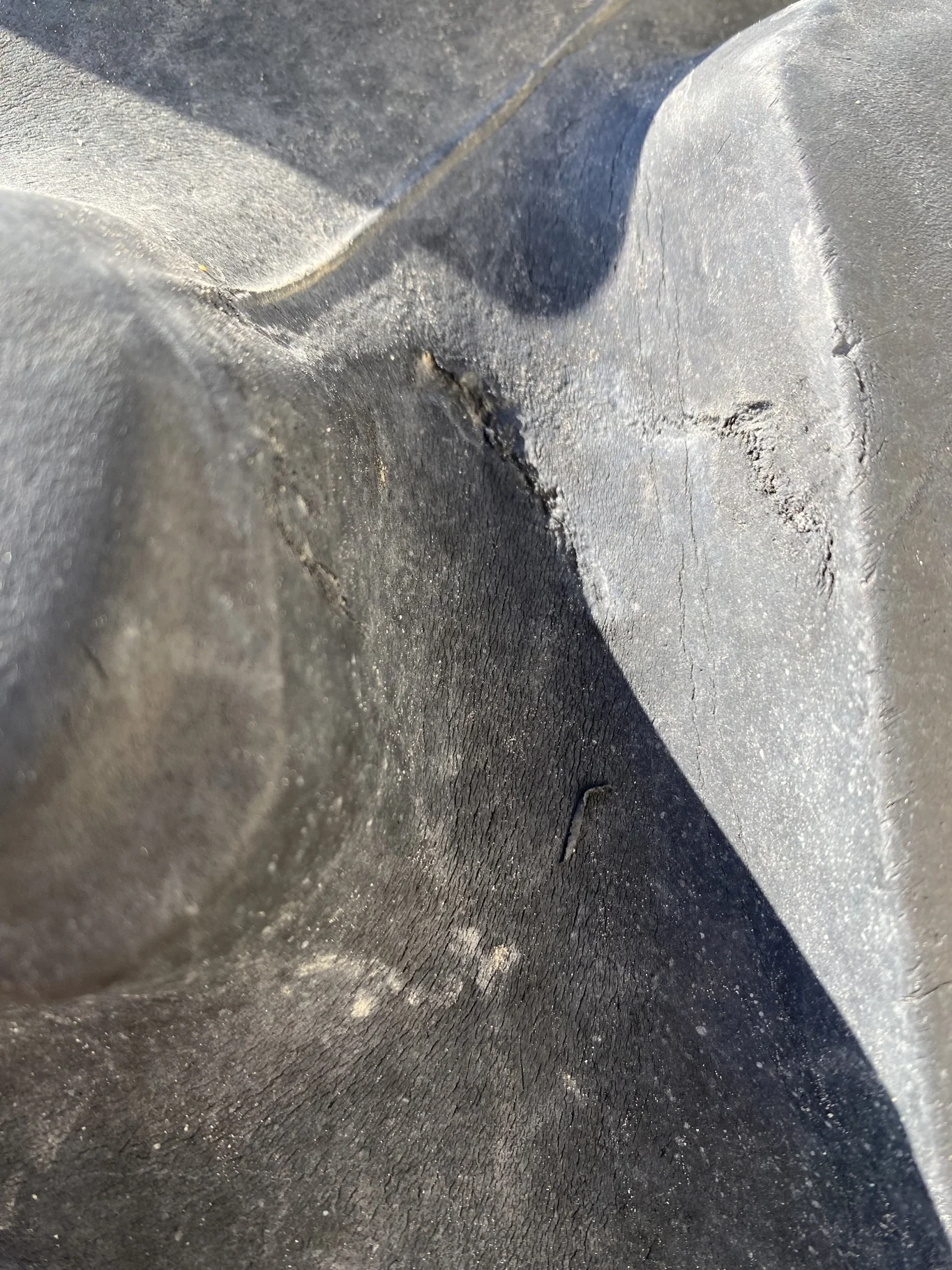 Used 380/80R38 142A8 Firestone Radial All Traction Deep Tread R-1W TL 65% image 6